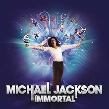 Michael Jackson couverture de l'album immortel.jpg