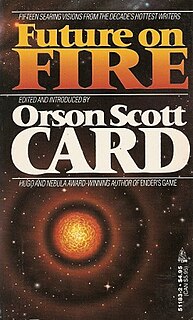 <i>Future on Fire</i> book by Orson Scott Card