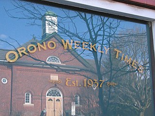 <i>The Orono Weekly Times</i> Newspaper published in Ontario, Canada