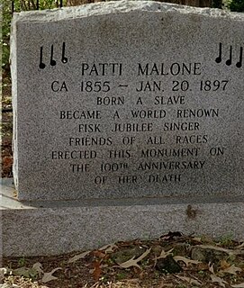 Patti J. Malone Musical artist
