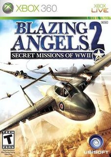 <i>Blazing Angels 2: Secret Missions of WWII</i> 2007 video game