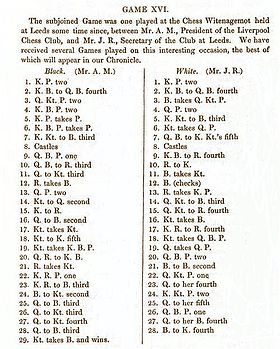 Chess Notation