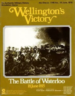 <i>Wellingtons Victory: Battle of Waterloo – 18 June 1815</i> Board game