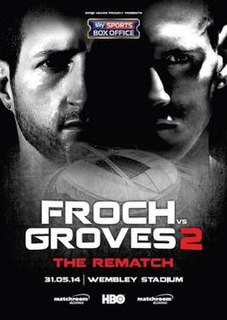 Carl Froch vs. George Groves II Boxing competition