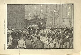 Funeral Cortege of Miss Fanny Parnell, Passing the Astor House, Redpath's Illustrated Weekly.jpg