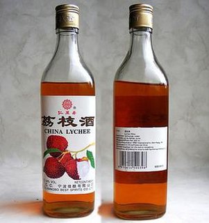 Lychee wine