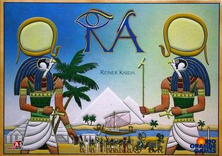 <span class="mw-page-title-main">Ra (board game)</span> Auction-based board game by Reiner Knizia