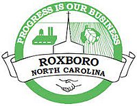 Official seal of Roxboro, North Carolina