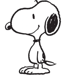 Snoopy Peanuts comic strip character