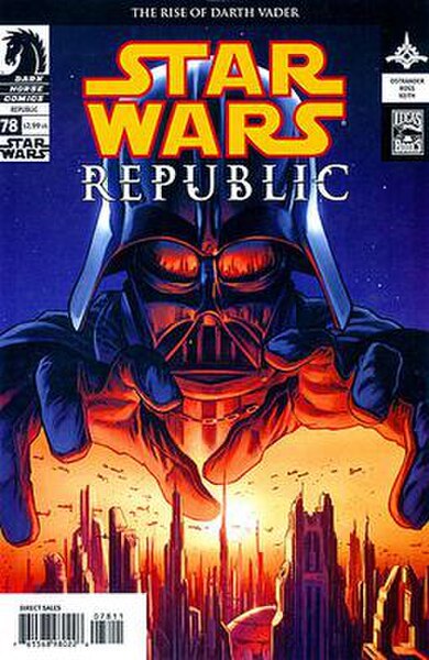 The cover of Star Wars: Republic #78: Loyalties featuring art by Luke Ross and Jason Keith