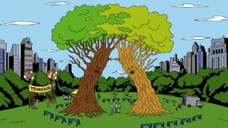 <span class="mw-page-title-main">Treegasm</span> 5th episode of the 1st season of Ugly Americans