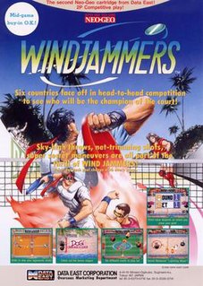 <i>Windjammers</i> (video game) 1994 video game