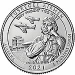 Tuskegee Airmen National Historic Site quarter