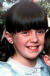 Amber Hagerman in December 1995, shortly before her abduction and murder in January 1996