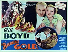 Affiche de Burning Gold 1936.jpg