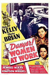 <i>Danger! Women at Work</i> 1943 film directed by Sam Newfield