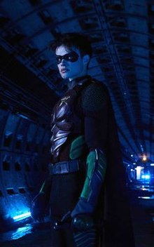 Curran Walters as Jason Todd / Robin in first two seasons of Titans