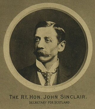 <span class="mw-page-title-main">John Sinclair, 1st Baron Pentland</span> Scottish politician