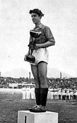 Loro Borici captained the team in winning the 1946 Balkan Cup. Loro borici.jpg