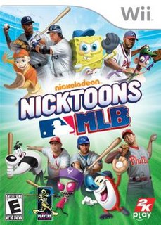 <i>Nicktoons MLB</i> Nickelodeon video game