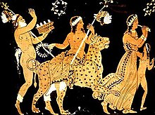 Ancient Greek art depicting Dionysus riding a panther PantherDionysus.jpg