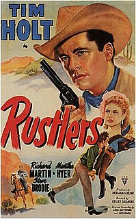 <i>Rustlers</i> (1949 film) 1949 film