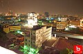 Santo Domingo at night.