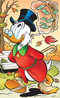 Scrooge McDuck Disney comics character