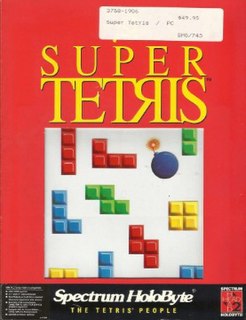 <i>Super Tetris</i> 1991 video game