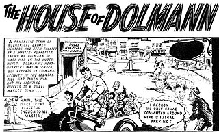 <i>The House of Dolmann</i> British comic book story