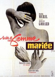 <i>A Married Woman</i> 1964 film by Jean-Luc Godard