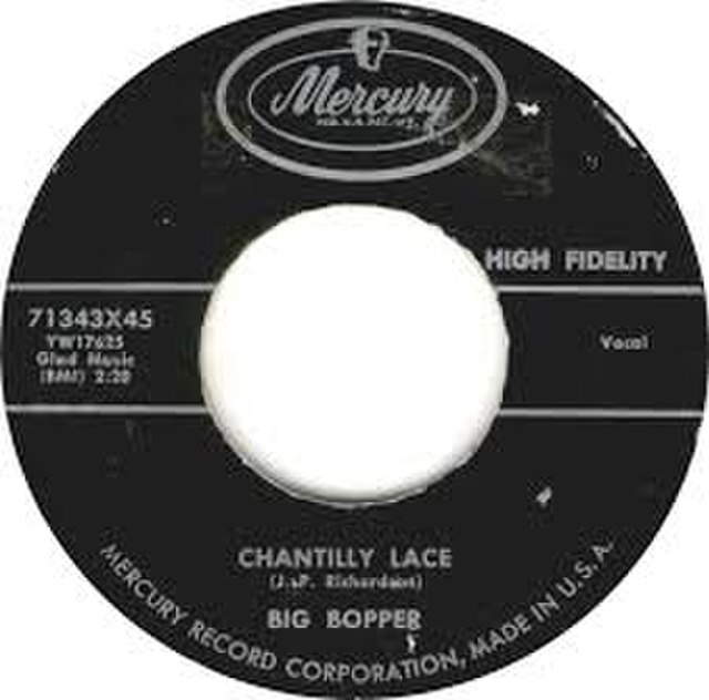 Кружево песня. Big Bopper: Chantilly Lace клип скрины.