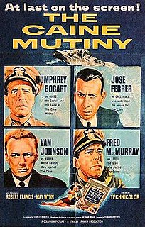<i>The Caine Mutiny</i> (film) 1954 American drama film set during World War II directed by Edward Dmytryk