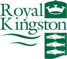 Logo of Kingston Council until 2014 Rb kingston upon thames logo.svg