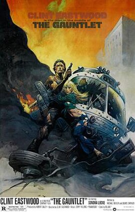 Theatrical release poster by Frank Frazetta