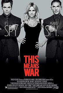 <i>This Means War</i> (film) 2012 film directed by McG
