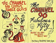 Promotional publication, dated August 19, 1967 (page 1) WHYL Channel 96 Fabulous Fifty Part 1.jpg