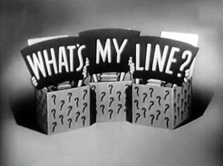 <i>Whats My Line?</i> American panel game show