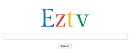 EZTV Homepage April 1, 2014