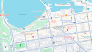 Google Maps Web mapping service developed by Google