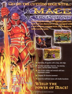 <i>Mace: The Dark Age</i> 1997 fighting arcade game
