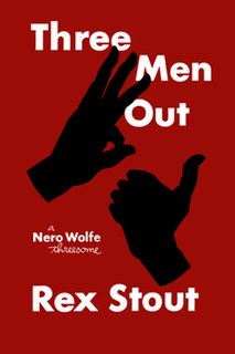 <i>Three Men Out</i> book by Rex Stout