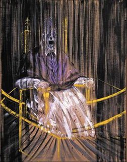 <i>Study after Velázquezs Portrait of Pope Innocent X</i> 1953 painting by Francis Bacon