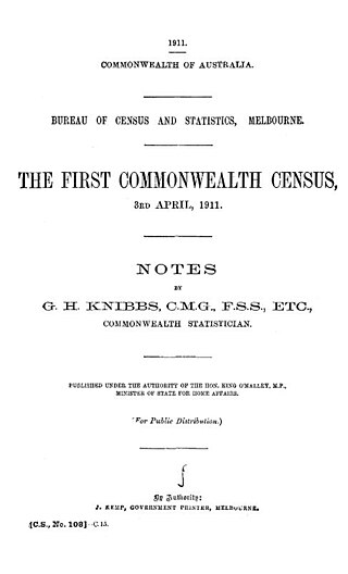 <span class="mw-page-title-main">1911 Australian census</span> First Australian national population census