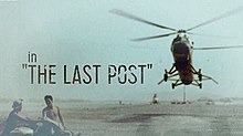 series title over a helecoptor landing in a desert location