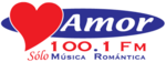 Logo XHYU Amor100.1FM.png