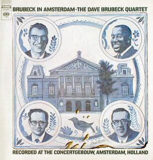 <i>Brubeck in Amsterdam</i> album by Dave Brubeck