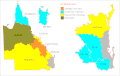 Electoral divisions: Queensland