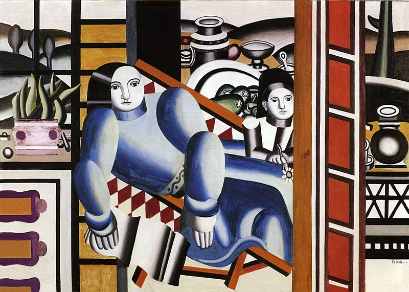 File:Fernand Léger, 1922, La femme et l'enfant (Mother and Child), oil on canvas, 171.2 x 240.9 cm, Kunstmuseum Basel.jpg