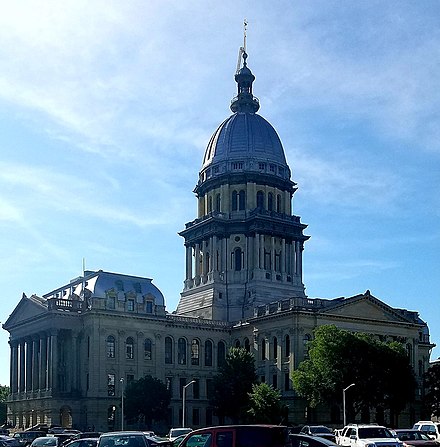 The Illinois State Capitol in Springfield